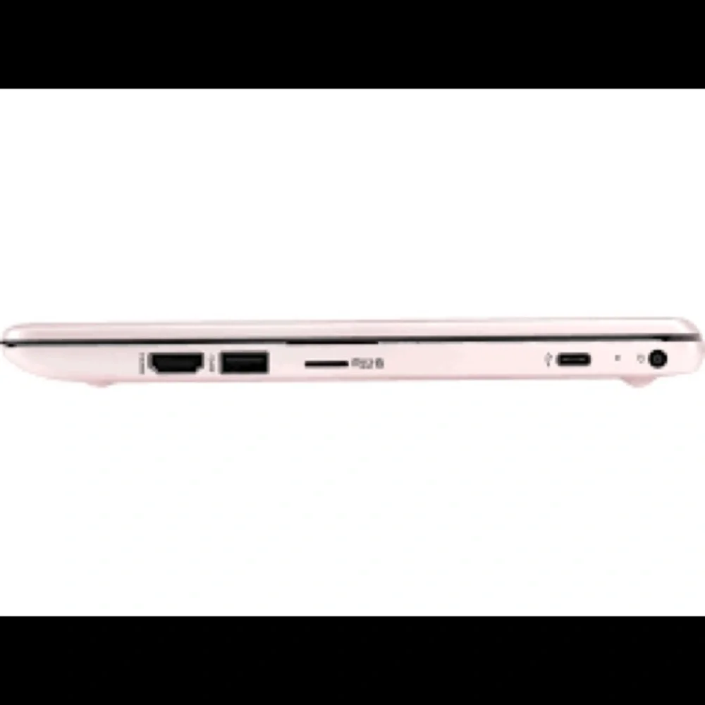 Rose Gold HP laptop